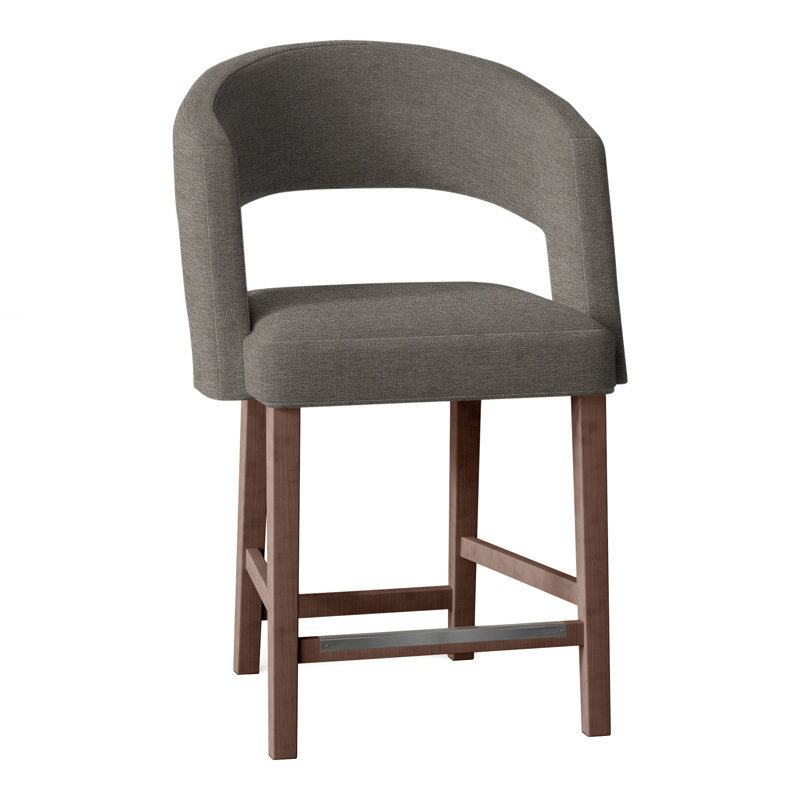 Bryant 26" Counter Stool, Walnut, Perigold Play Cameo