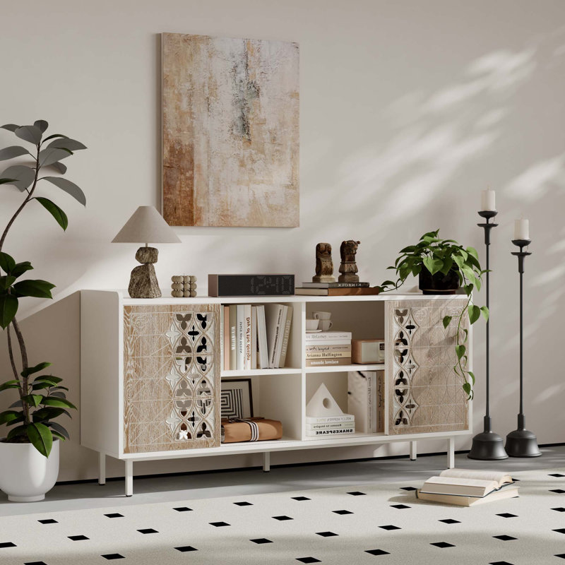 Porte coulissante rustique Sicotas Mid Century