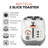 Tower Bottega 2 Slice Stainless Steel Toaster with Adjustable Browning Control, Defrost and Reheat Settings