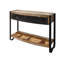105cm Solid Wood Top Console Table