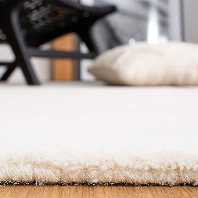 Delahni Hand Tufted New Zealand Wool Rug, Rectangle 6' x 9'