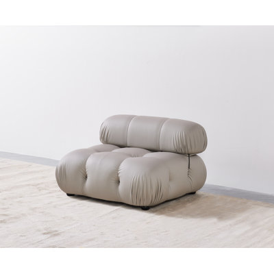 Adelaida Faux Leather Accent Chair