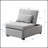 Versatile Folding Ottoman Sofa Bed With Ergonomic Pillow, Perfect For Multi-Use And Quick Conversion
