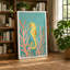 Seahorses in Coral Coastal - Wrapped Canvas-752312626-752312637