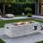 Mgo Propane Outdoor Rectangular Fire Pit With Side Cutout Handles, Steel Burner, Adjustable Flame Control, Lava Rocks And Rain Cover-1917980998