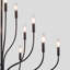 Lustre de style bougie classique / traditionnel 12 lumières à 3 niveaux Sebron-822703432-810940661