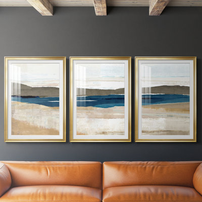 Buttermere Triptych I - impression encadrée sur mesure de qualité supérieure - 3 pièces