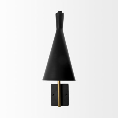 Hilary Single Light Dimmable Armed Sconce