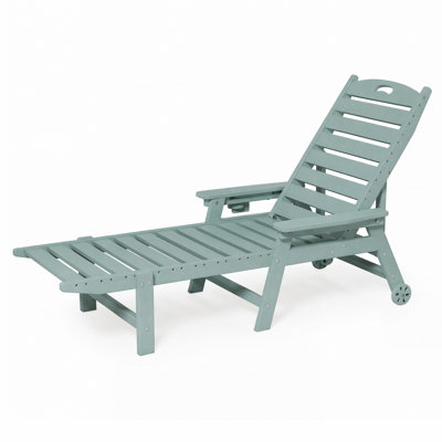 HDPE Adjustable Pool Chaise Lounge