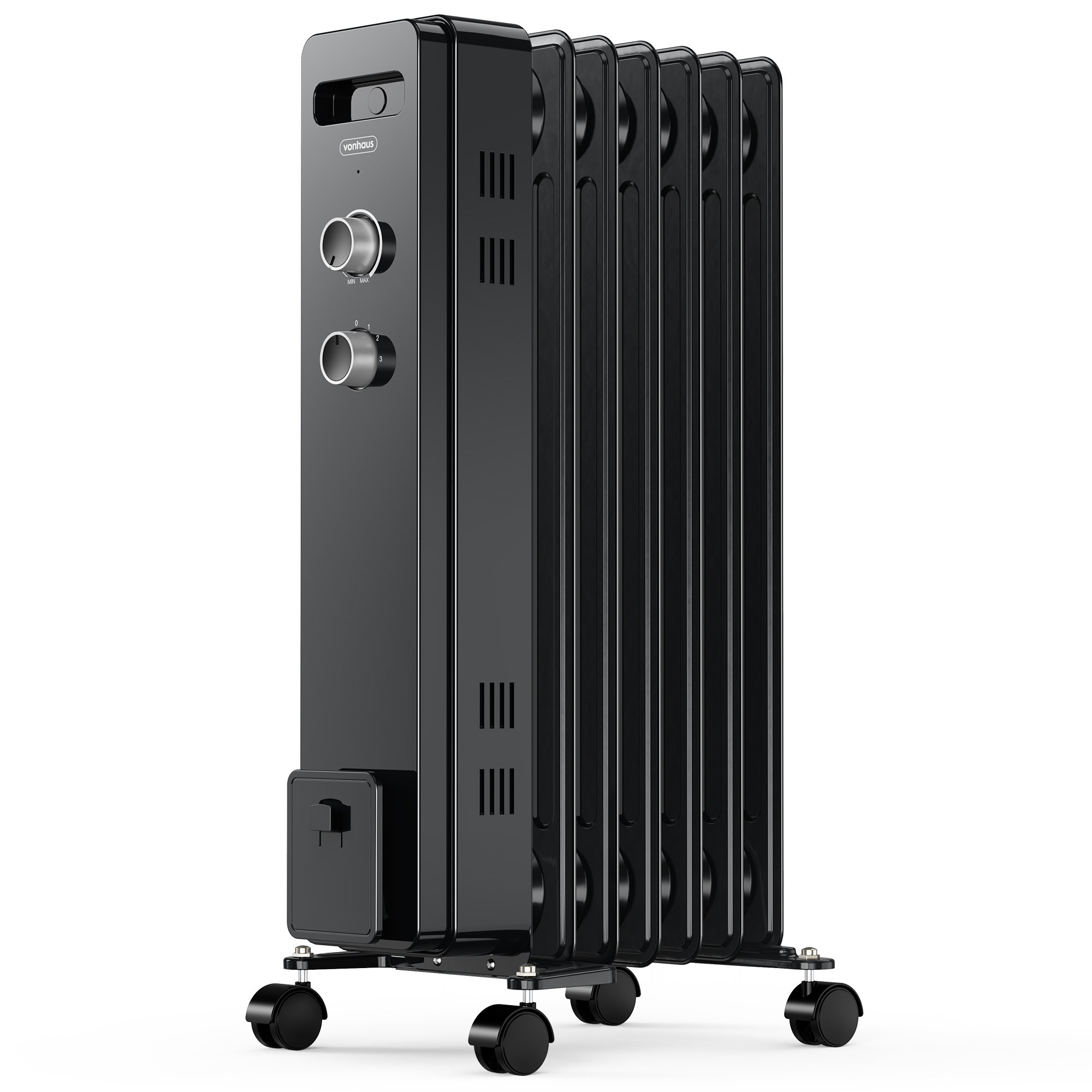 Heate Raiator VonHaus 1500 Watt Electric Radiant Radiator Heater with Adjustable ...