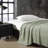 Kenneth Cole Waffle Grid Solid Cotton Blanket-6315436-111992017
