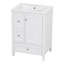 Meuble-lavabo de 24 po avec rangement, tablette réglable-982374673
