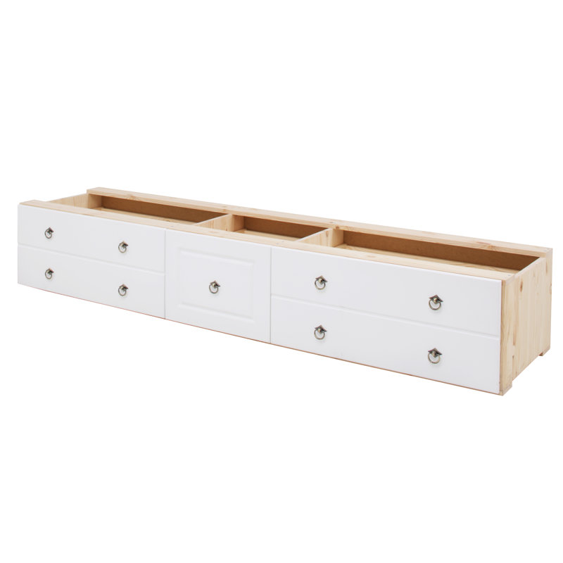Mandan Underbed Storage Drawers, White