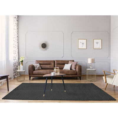 Chenille Geometric Indoor Rug