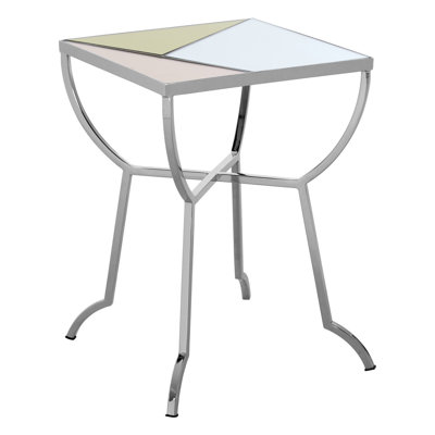 Rosston Glass Top End Table