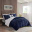 Ensemble de literie en sherpa douillet, confort moelleux en polyester, style chalet