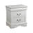 3pc King Bedroom Set, White, 2 Nightstands