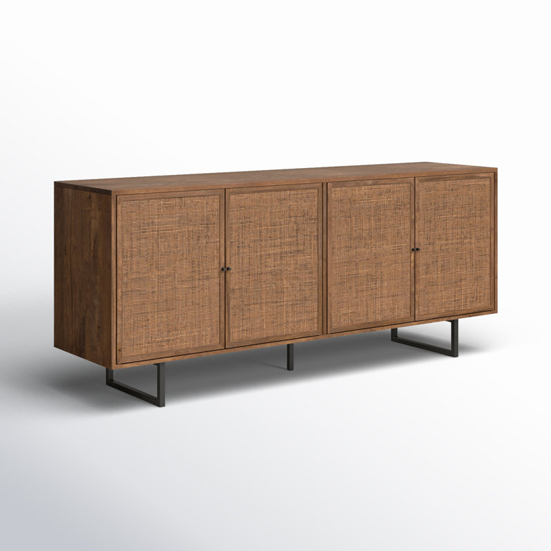 Carmel 72" Sideboard, Medium Brown