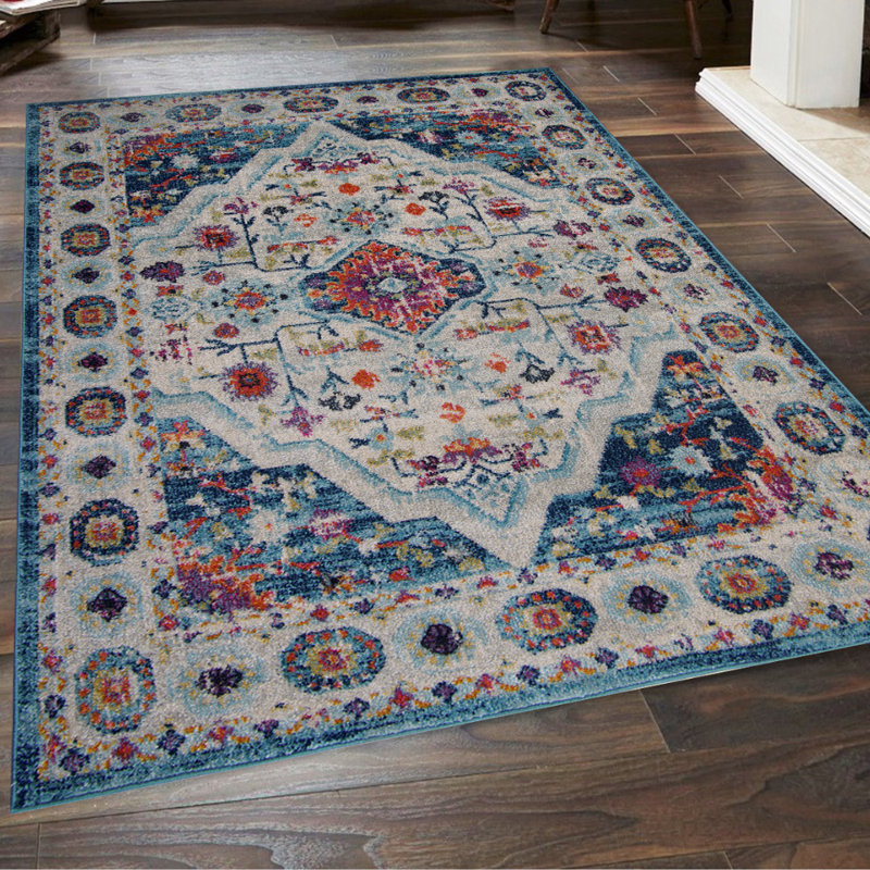 Adila Oriental Area Rug, Rectangle 160 x 230cm
