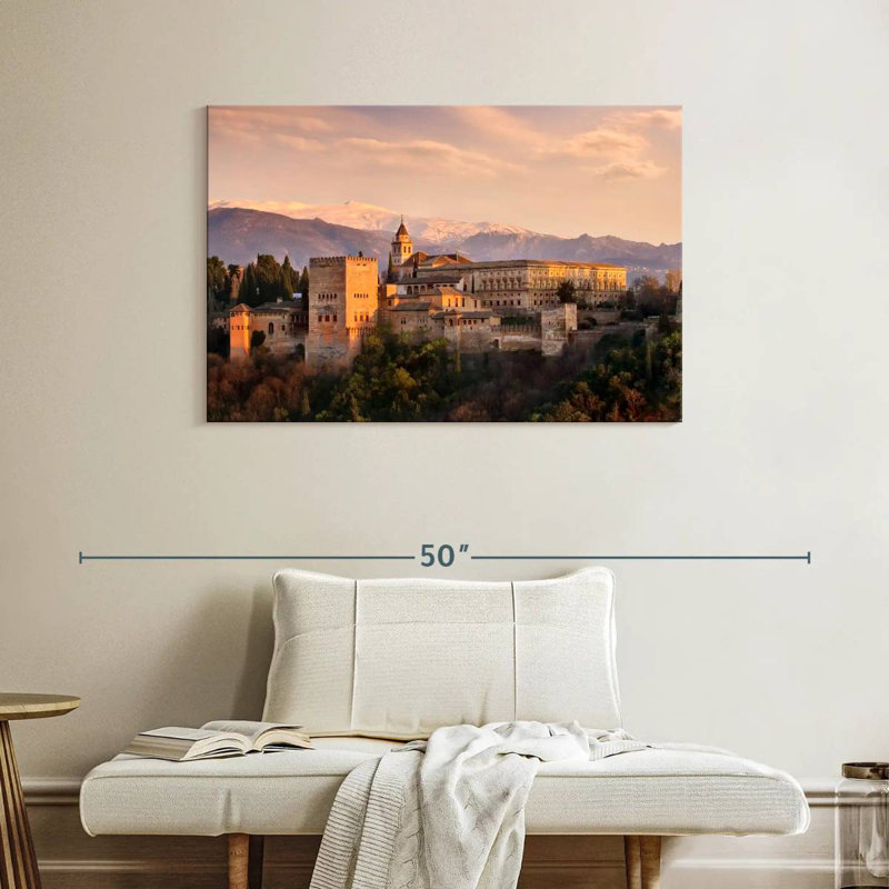 Nicci Alhambra In Granada, 26" H x 39" W