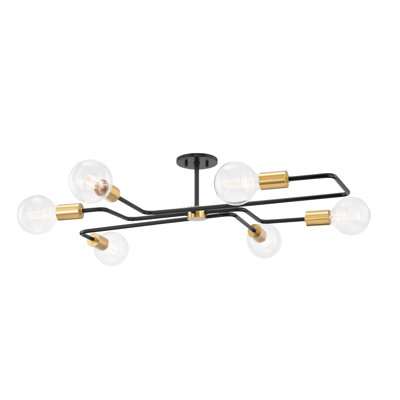 Jena 6-Light Sputnik Flush Mount