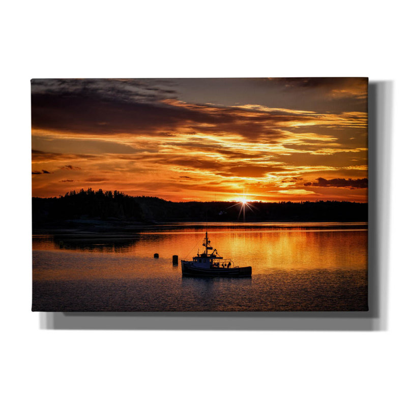 Toile épique Graffiti «Sailors Delight» par Rick Berk, 18 po x 12 po, H 18 po x l 26 po x P 0,75 po