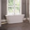 Baignoire de trempage autoportante de 64 po x 33 po Solana
