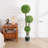 Faux Boxwood Topiary in Pot