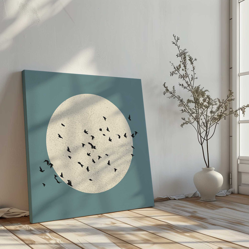 «Lunar Journey», reproduction sur toile, Toile tendue, H 24 po x l 24 po