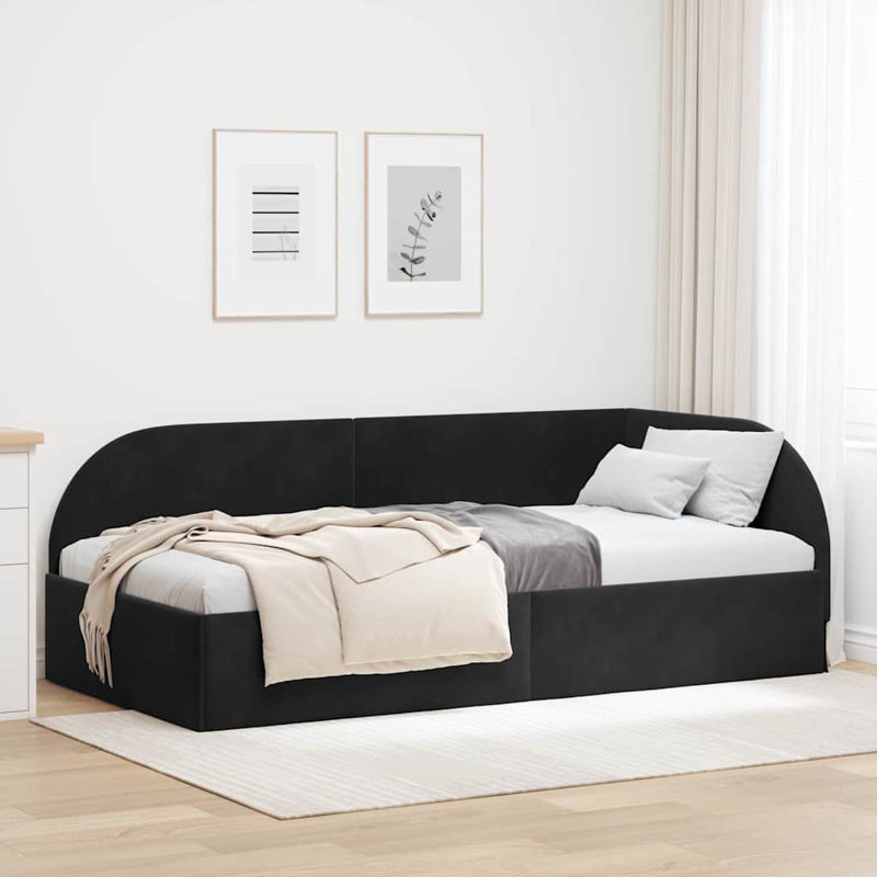 Daybed, 80 x 200cm, Black