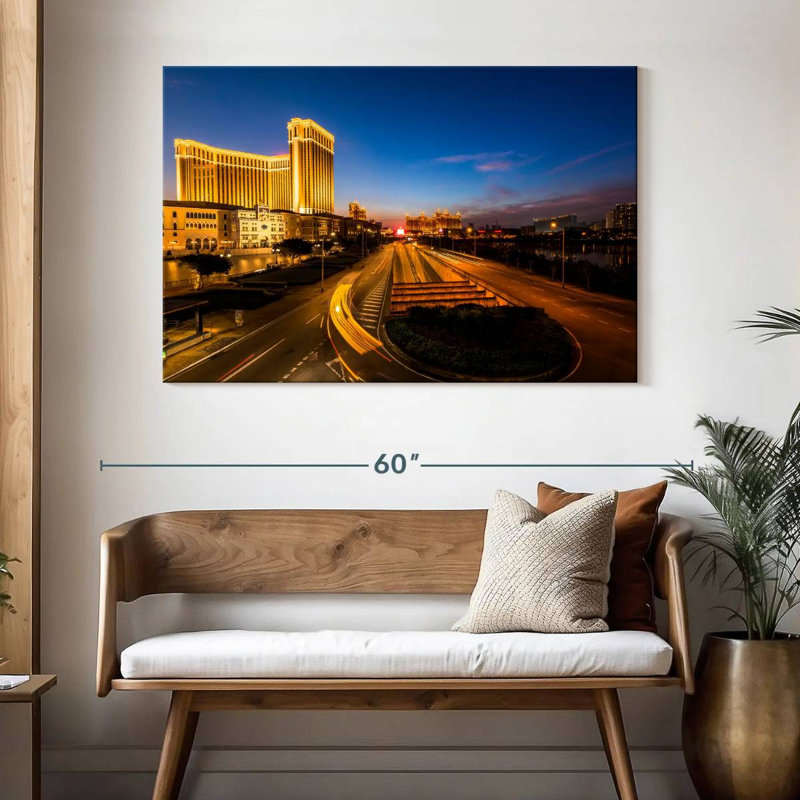 Macau, 32" H x 48" W