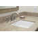 Kathryn® Vitreous China Rectangular Undermount Bathroom Sink and Overflow