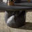 Lora Coffee Table-Textured Black Concrete