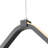 22 Rings Modern Minimalist Black Square LED Chandelier