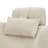 Sudbury Upholstered Swivel Armchair with Ottoman-614380612