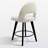 26" Upholstered Swivel Counter & Bar Stool with Solid Wood Frame-846562434-844352596