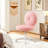 Upholstered Armless Task Office Chair, Ergonomic Height Adjustable Velvet Vanity Chair-365999620