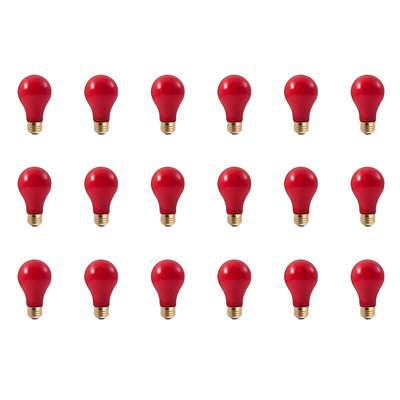40 Watt A19 Incandesent, Dimmable Light Bulb, Incandescent Light Bulb E26/Medium (Standard) Base