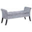 Banc de rangement en velours Jedu-1741315609