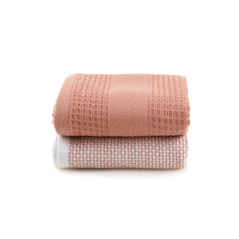 Ensemble de serviettes de luxe en microfibre (2 pièces) - doux et absorbant, 15,7 x 23,6 pouces | 100% micro-coton, 11,2 oz / pied carré | Lavable à la machine à 104 ° F | Parfait pour le spa, la salle de sport et la maison, conception à séchage rapide