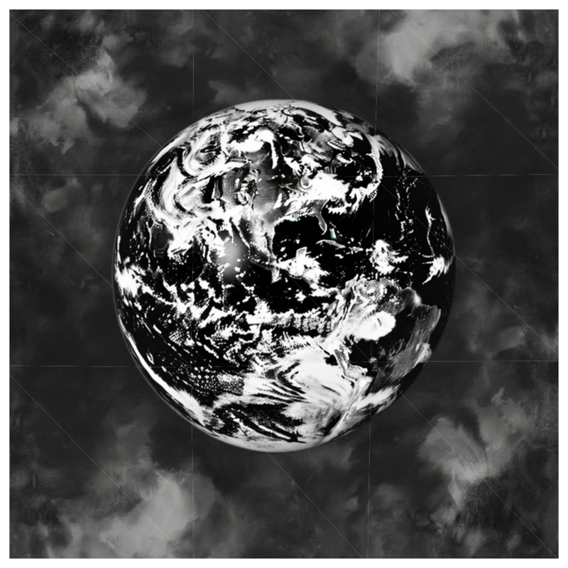 Coussin Earth Earth, coussins double face Nature, 26 po x 26 po