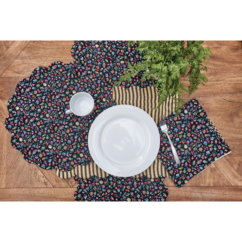 Pilning Floral Square Napkin