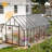 20X10 FT Walk-In Polycarbonate Greenhouse With Aluminum Frame, Lockable Door & Ventilation Window, Green House For Outdoors-128779089