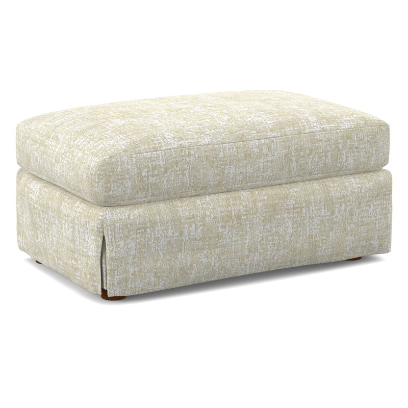 Upholstered Ottoman, English Saddle, 61643-61