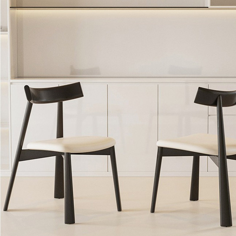 Nouvel ensemble de table et chaises en bois massif, H 29,52 po x L 70,86 po x l 35,43 po
