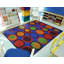 Tapis touffeté à motif géométrique-1238615447