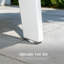 Ensemble de chaises longues en aluminium Chandrine