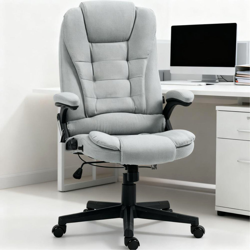 Fauteuil de bureau à haut dossier avec dossier inclinable, pour la maison et le bureau