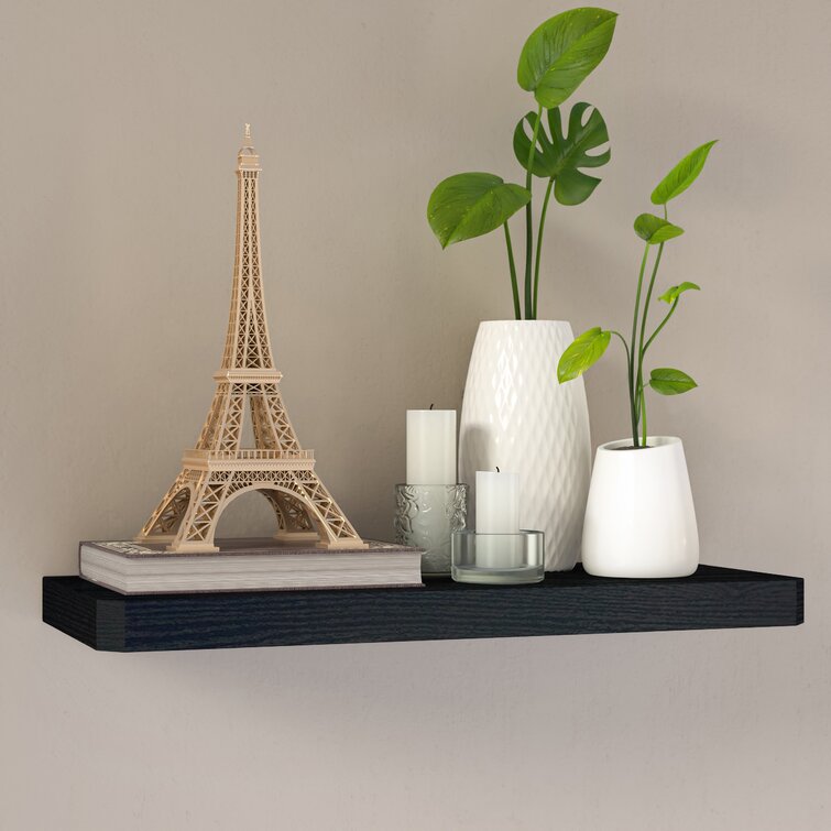 White Floating Shelf, Modern Sleek Decorative Shelf | Spark Shell