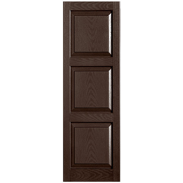 Paire de volets sur mesure en vinyle